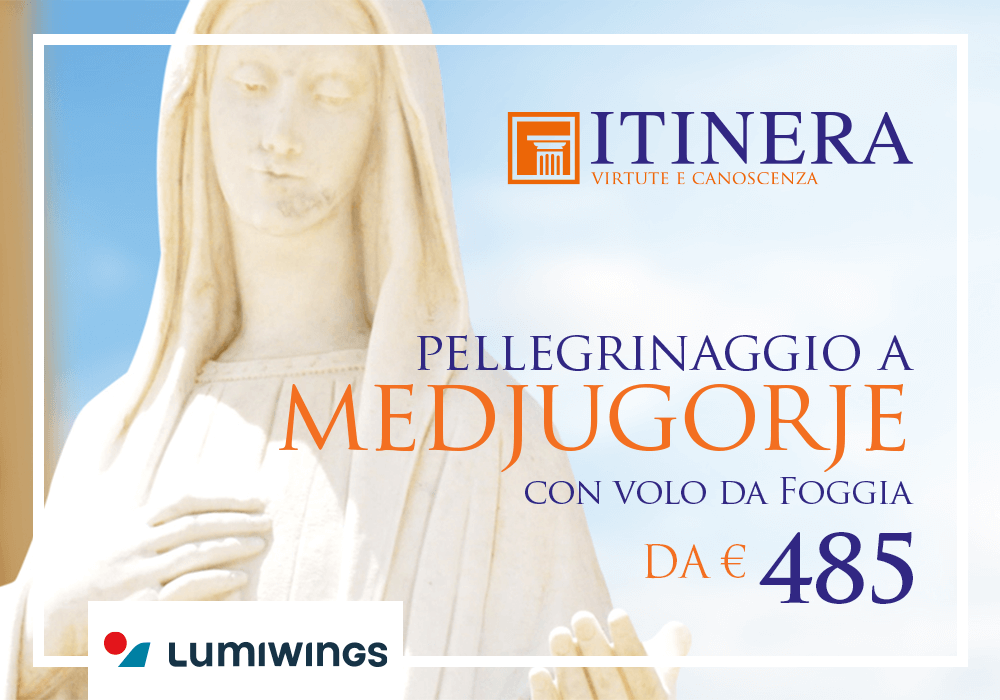 Pellegrinaggio a Medjugorje con volo da Foggia